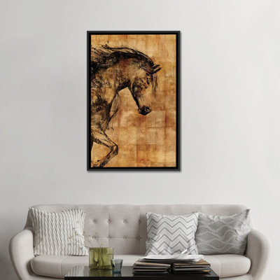 «Stallion II» par PI Studio - reproduction sur toile tendue
