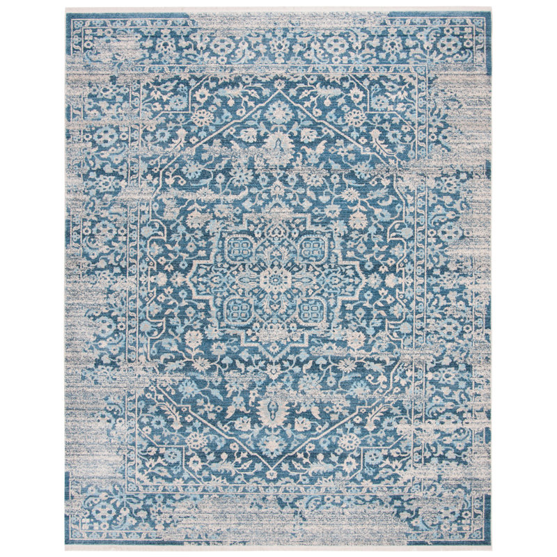 Coweta Vintage Persian Performance Oriental Rug, Rectangle 9' x 11'7"