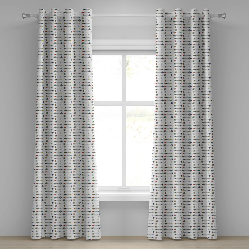 Sateen Blackout Curtain Pair, 50" W x 54" L