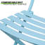 Ensemble bistro pour patio, table ronde et chaises de jardin pour le balcon-1574253155