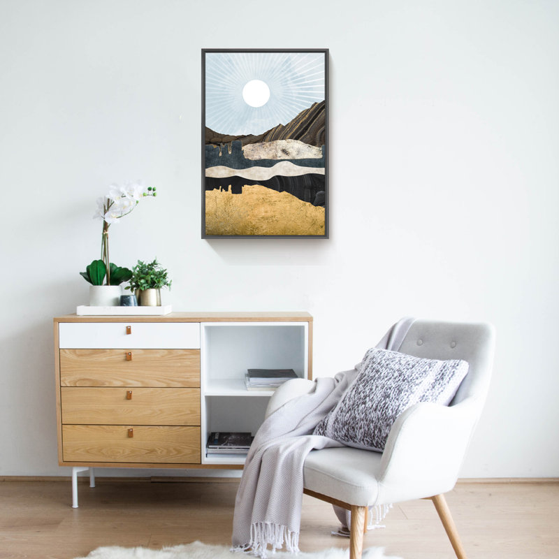 Nature, art mural, reproduction d'art sur toile, Noir, H 16 po x l 12 po x P 1,6 po