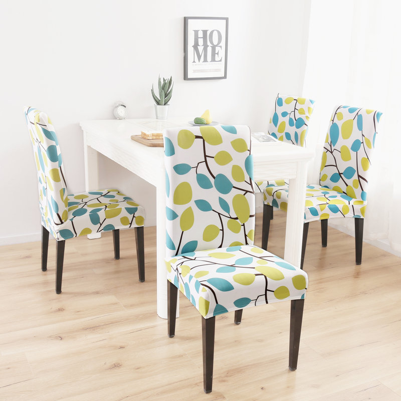 Ensemble de 2 housses extensibles en polyester et spandex