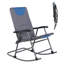 Fauteuil de camping berçant surdimensionné pliant avec support à haut dossier et sac de transport portable-1253465187