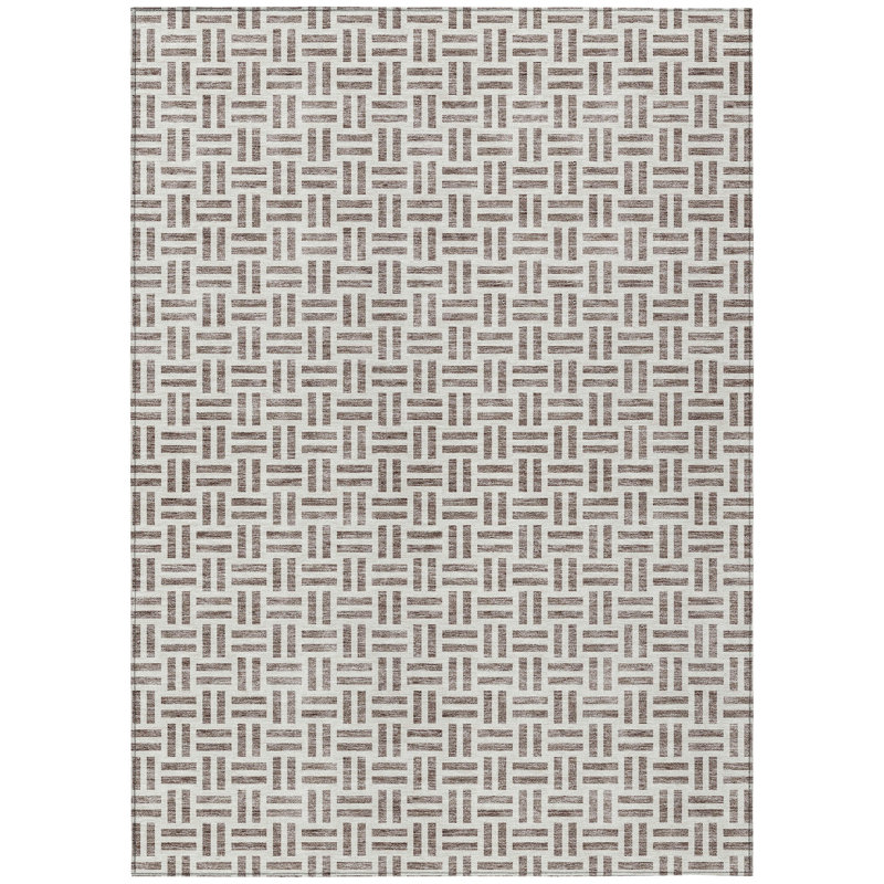 Aquaisha Geometric Indoor Rug, Rectangle 8' x 10'