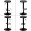 Sutherby Swivel Round Bar Stool, Height Adjustable, Metal Frame, Vintage Faux Leather-1665059909-1858210669