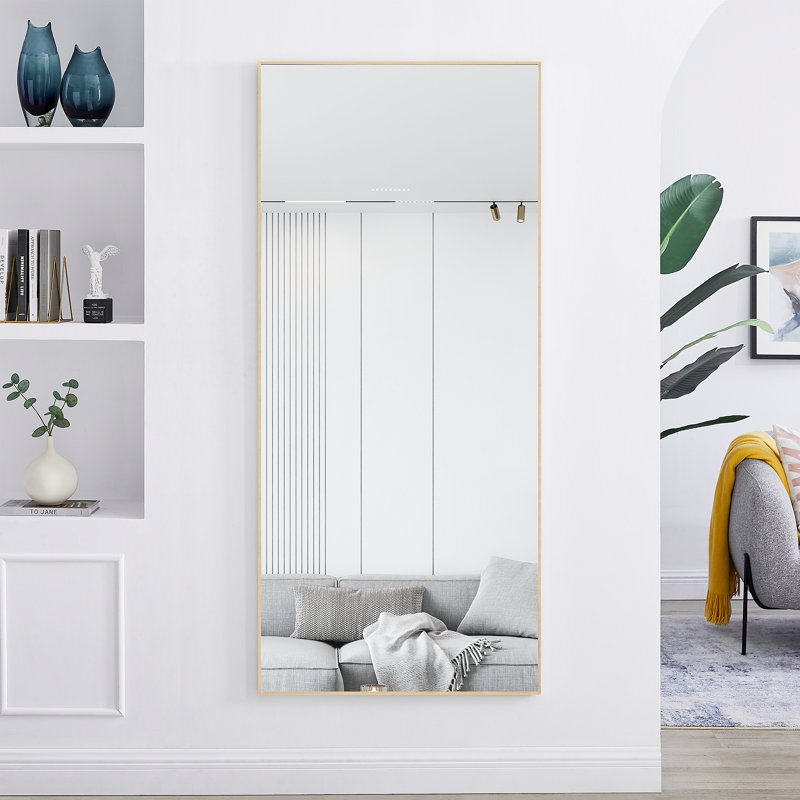 Miroir de plancher Willavene, Or