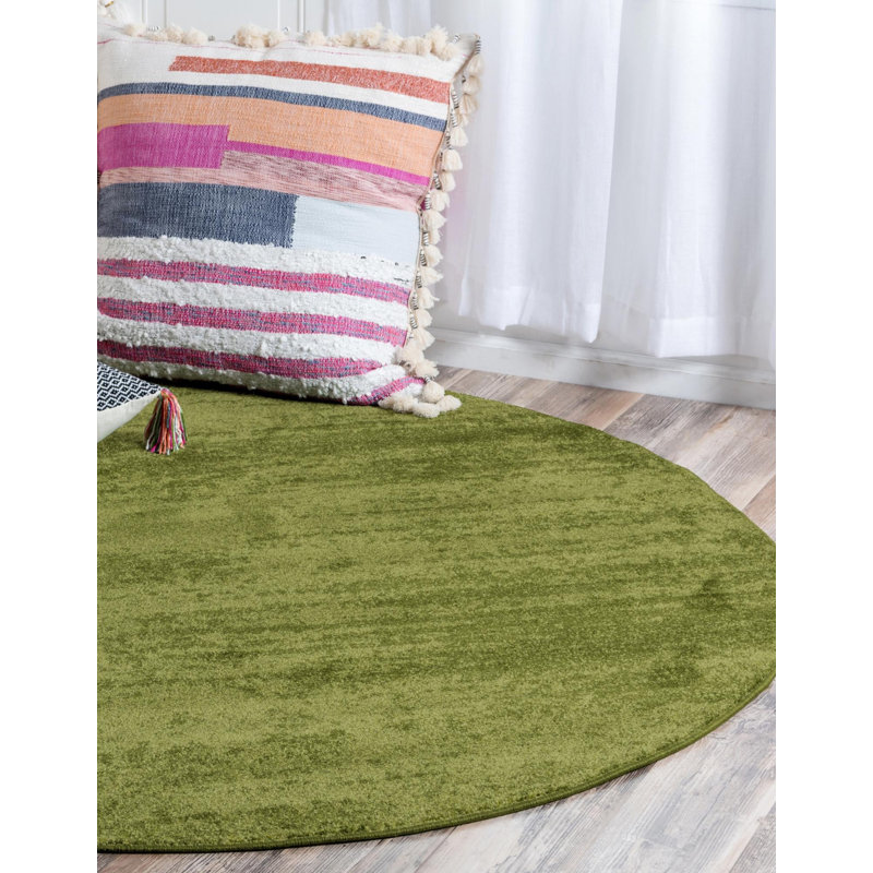 Tapis vert Roshaun, Rond 4 pi 1 po x 4 pi 1 po