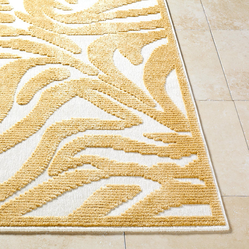 Tapis d'intérieur lavable à la machine Grannis, Rectangle 3 pi 3 po x 5 pi