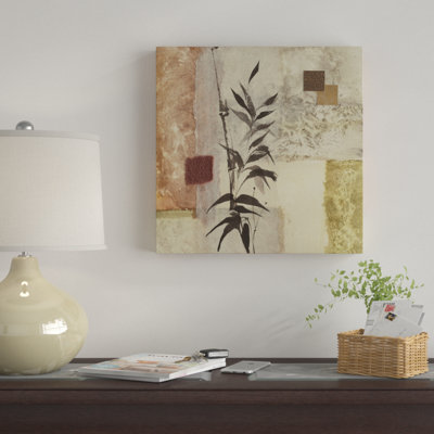 « texture bambou i », reproduction de peinture à l’acrylique sur toile tendue