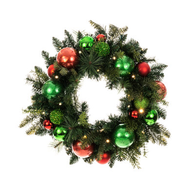 Couronne de Noël 24 po