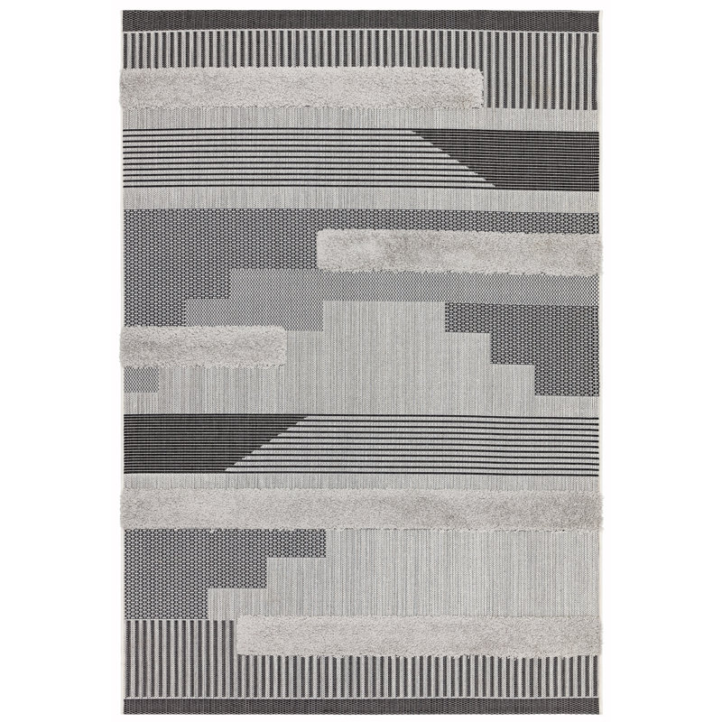 Alfresco Striped Indoor / Outdoor Area Rug, Rectangle 80 x 150cm