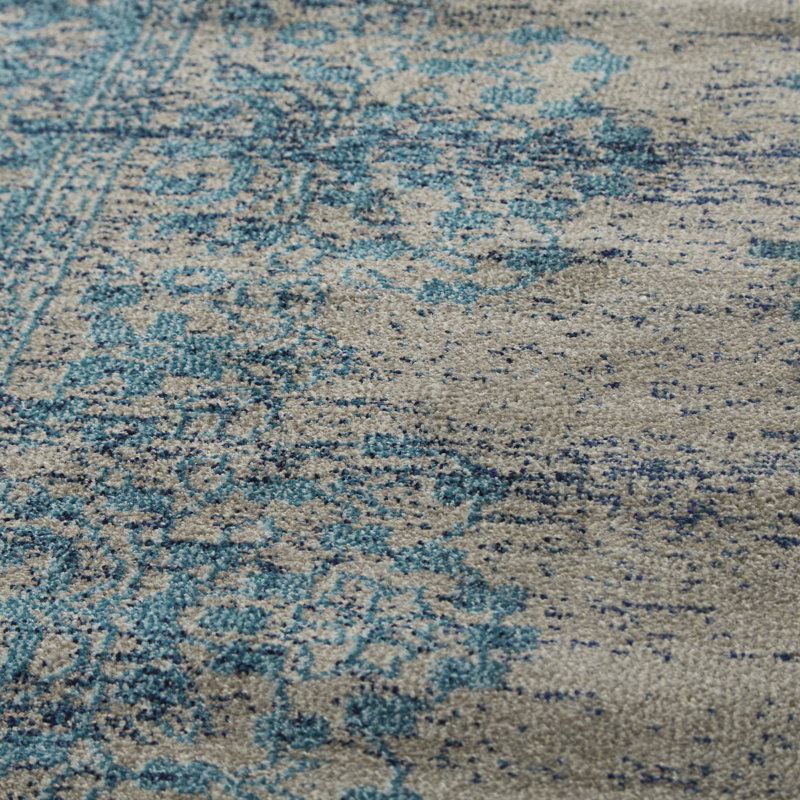 Floral Area Rug, Rectangle 91 x 152cm