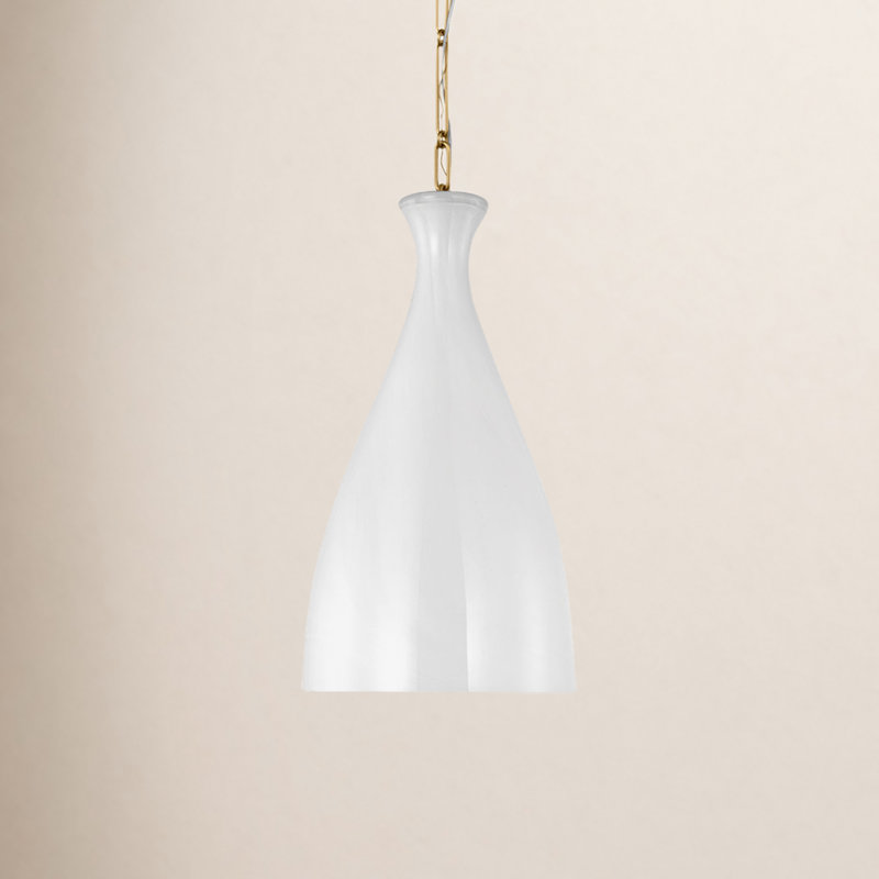 Athena 1 - Light Pendant, Striated Glass