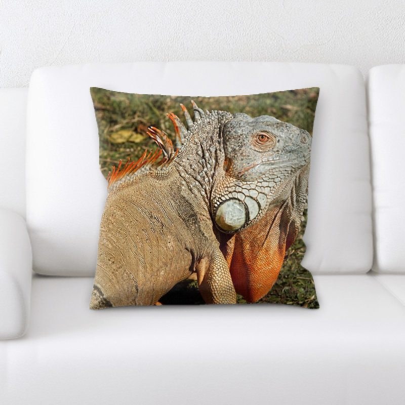 Coussin iguane