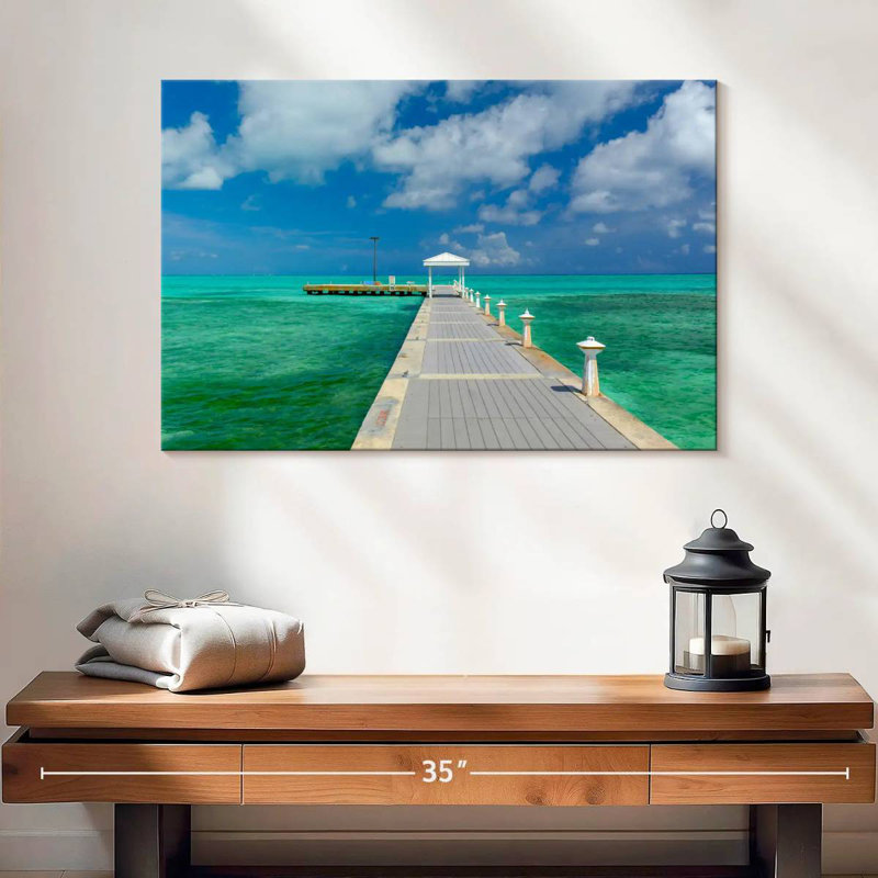 Gillard Cayman Islands Pier, 16" H x 24" W