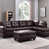 Similicuir beige