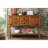 Alcimon Retro Wood Sideboard | 2 Drawers, 2 Cabinets & Bottom Shelf for Dining/Living Room-41731545