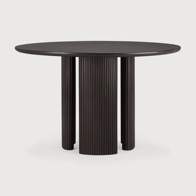 Roller Max Round Solid Wood Dining Table