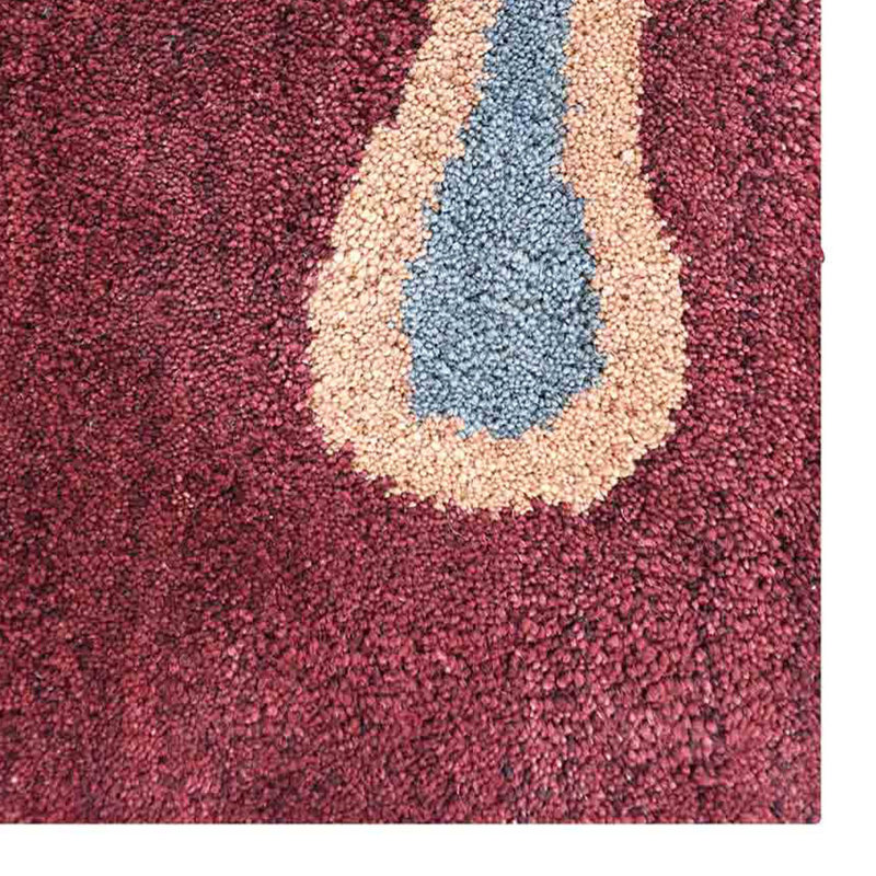 Lachezar HAND TUFTED WOOL ECO-FRIENDLY AREA RUGS, Multicolor | KIDS Design, Living room rugs, Bedroom, Rectangle 4' x 6'