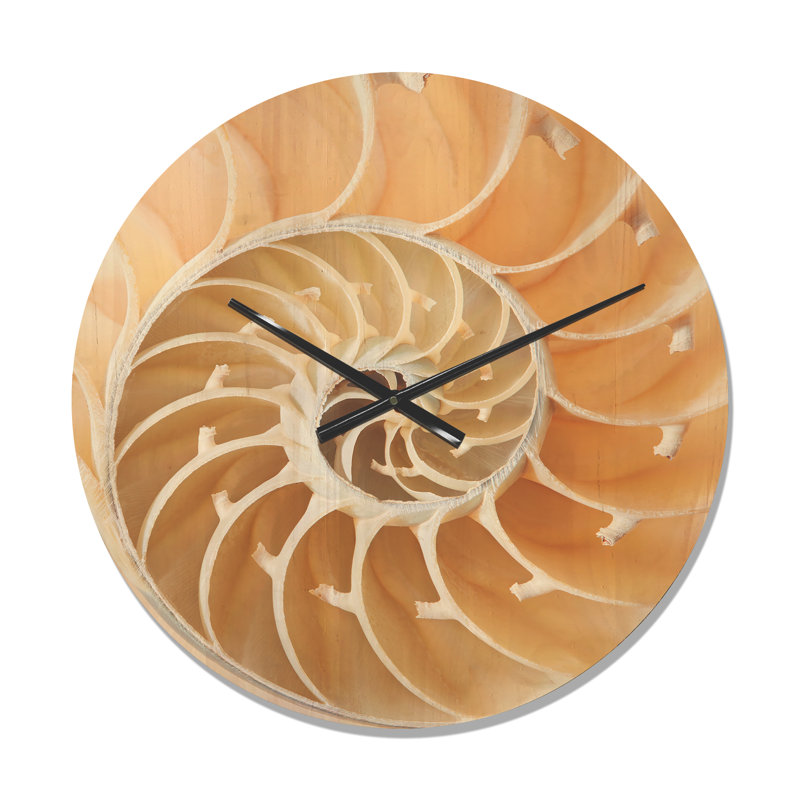 Solid Wood Wall Clock, Medium