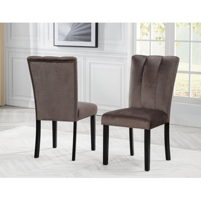 Chaise d'appoint rembourrée 2 pièces Emerson 