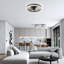 Ventilateur de plafond en cristal 20 po-1445628169