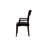 Ingrid 19.25'' H Upholstered Cherry Armchair-22354366-22557500