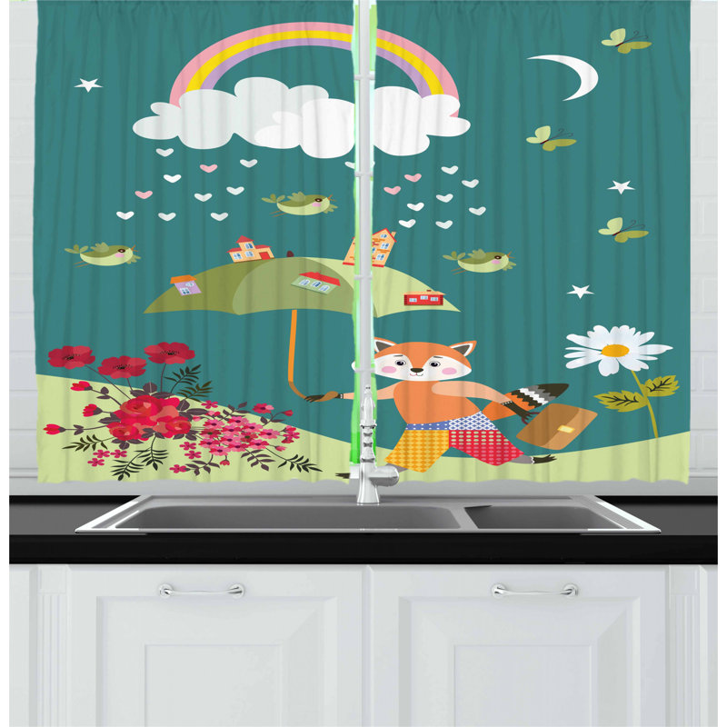 Tailored Kitchen Curtain