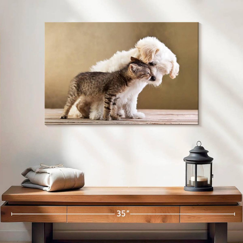 Brampt Sweet Cat and Dog, H 16 po x l 24 po