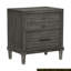 Table de chevet style transitionnel 1pc