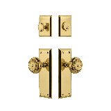 Nostalgic Warehouse New York Entry Set with Meadows Knob