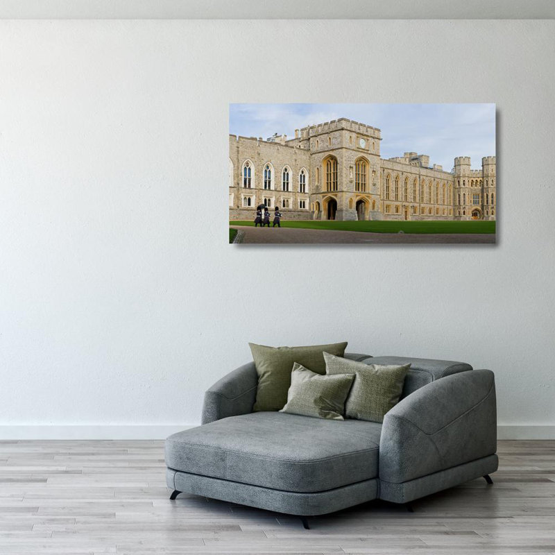Château de Windsor, H 21 po x l 40 po