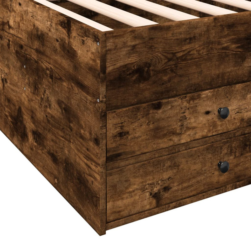 Pavilus Daybed, European Single (90 x 200cm), Smoked Oak
