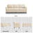 72.8''W Chenille Living Room Sofa 