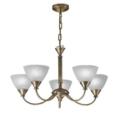 Millstone 5 - Light Shaded Chandelier