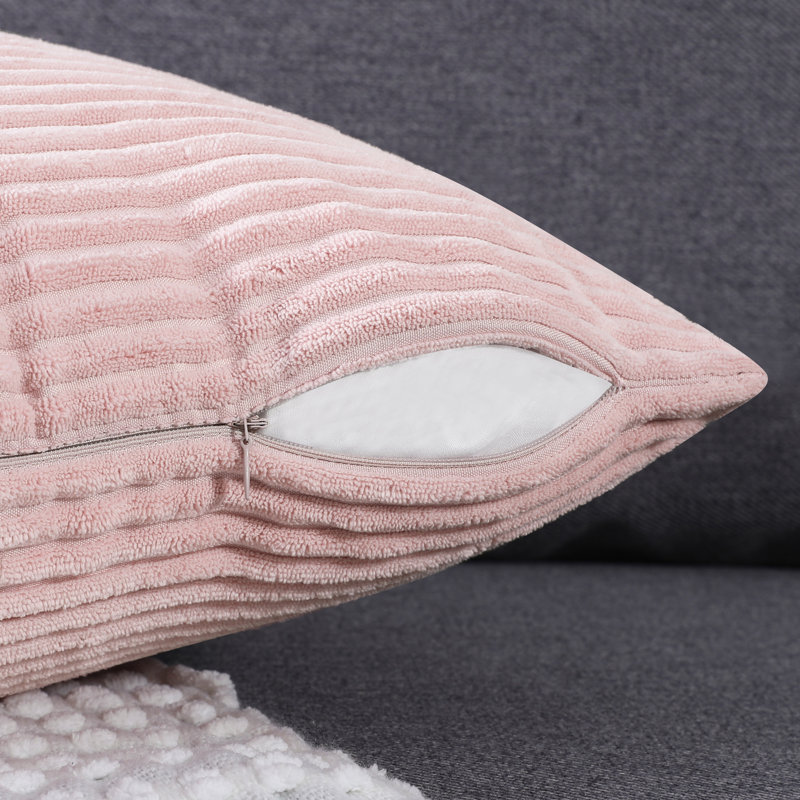 Avah Scatter Cushion Cover, 51cm H x 51cm W x 1cm D, Pink