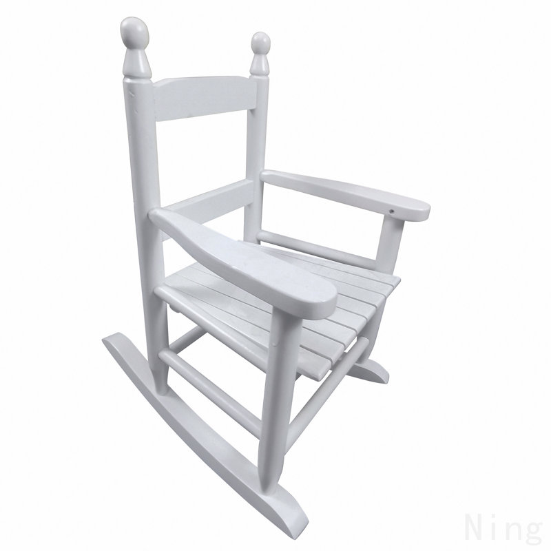 Children'S  Rocking White Chair- Indoor Or Outdoor -Suitable For Kids-Durable, White