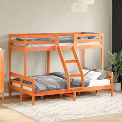 Broadcommon Solid Wood Bed