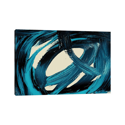 Celebration Blue II by Irena Orlov - Wrapped Canvas Painting