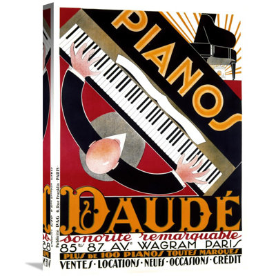 " Pianos Daud " by André Daudé