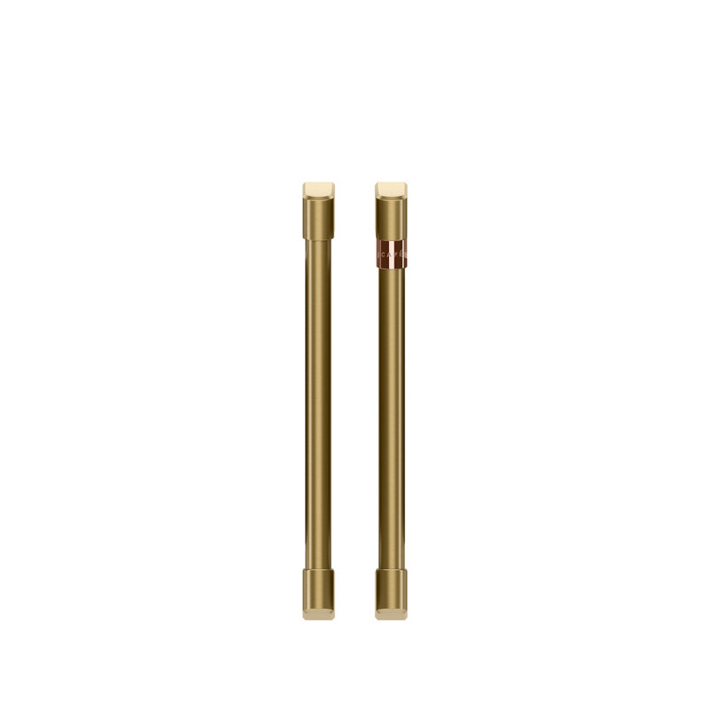French Door Wall Oven Handle Kit, Brushed Brass