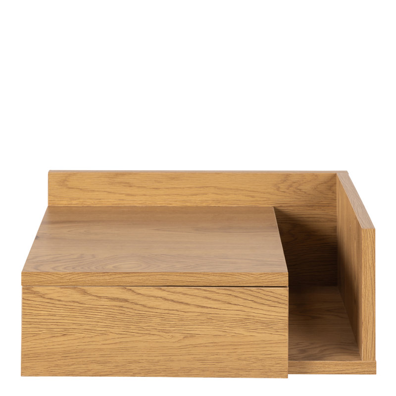 Ronniesha 40cm W Bedside Table, Brown