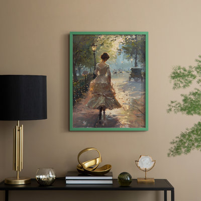 WOMEN Series DCXCVII Framed Print - Solid Wood