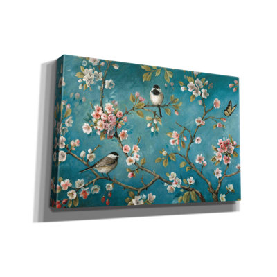 «Red Blossom I» par Lisa Audit, art mural sur toile