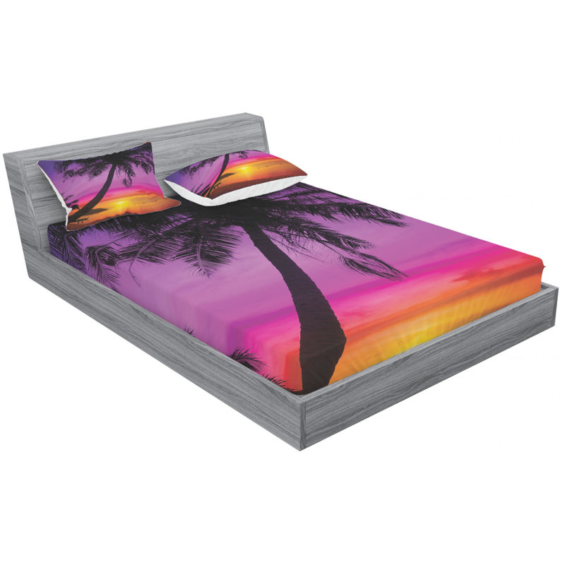 Microfiber Sheet Set, Full Sheet Set with Fitted Sheet