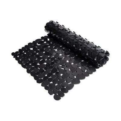  Bathroom Rugs 35 x 16, Rubber Backing Non-slip Bath Mat, Massage Or Scrub The Soles Of The Feet, Ultra Soft Absorbent Bathroom Shower Floor Mat Front Of The Bathtub, Gray
