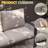 7-Person Sofa Seating Group With Coffee Table-1864820479