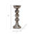 Elegant Sculptural Glass Candle Holder with Glam Design and Decorative Taper Silhouette-1542261506-1542261508