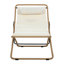 Chaise pliante d'extérieur 2 pièces TREXM
