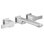 90 Degree Wall Mounted Bathroom Faucet with Drain Assembly
